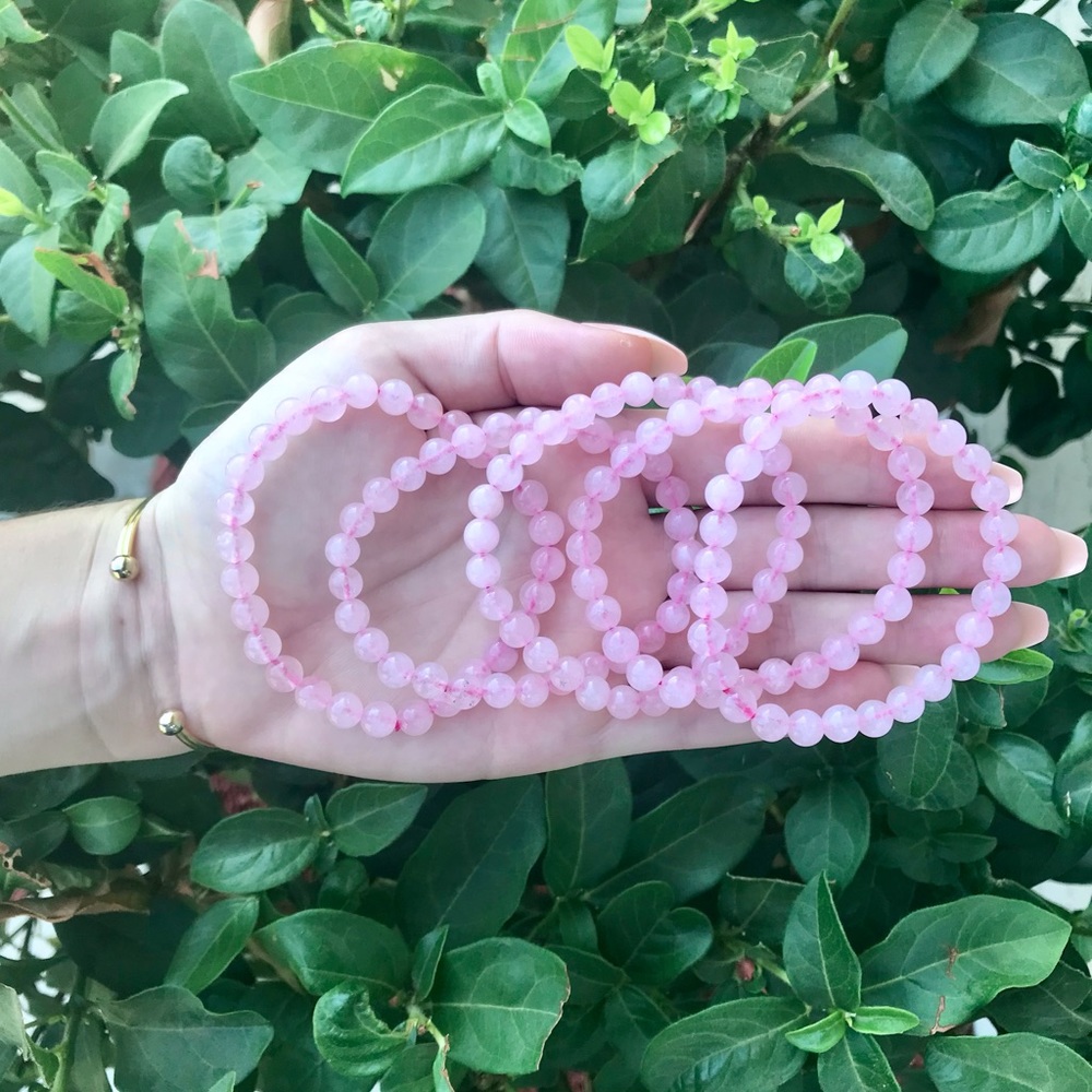 Rose Quartz Stretch Bracelet💕